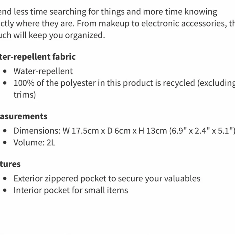 LULULEMON CITY ESSENTIALS POUCHES 2L & 4L - Picture 9 of 10